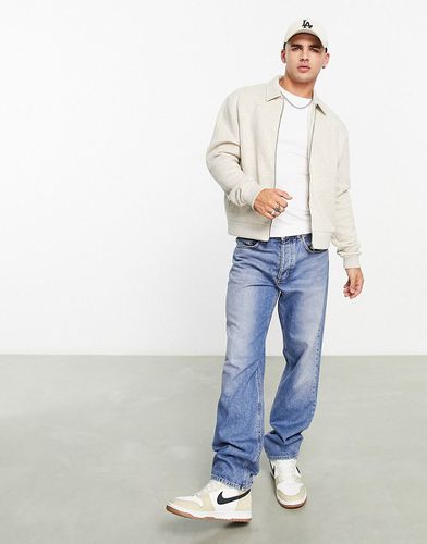Veste oversize en jersey - Blanc cassé - Asos Design - Modalova