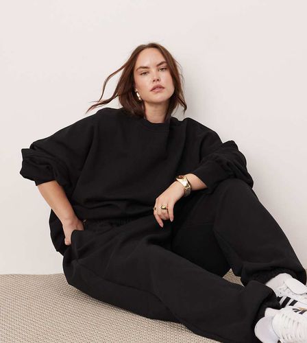 Curve - Sweat épais de qualité supérieure avec surpiqûres - Asos Edition - Modalova