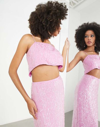 Caraco court à sequins - Asos Edition - Modalova