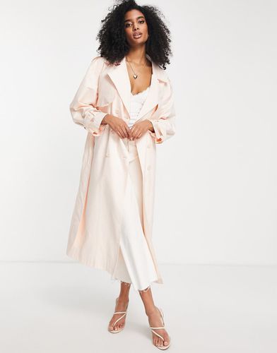 Trench-coat noué - Abricot - Asos Edition - Modalova