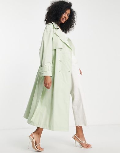 Trench-coat noué - sauge - Asos Edition - Modalova