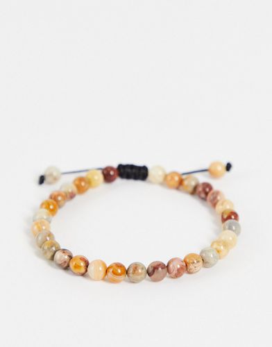 Bracelet de perles en pierre - Orange - Bolongaro Trevor - Modalova