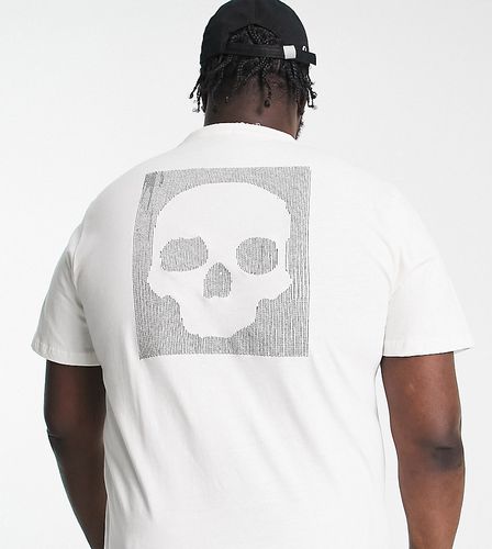 Plus - T-shirt avec imprimé crâne effet découpé - Bolongaro Trevor - Modalova