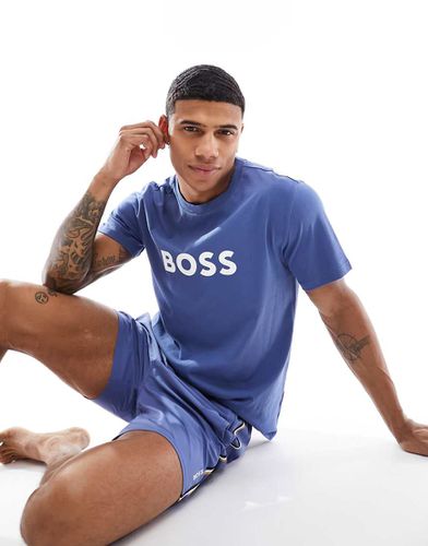 BOSS - T-shirt manches courtes - ouvert - Boss Bodywear - Modalova