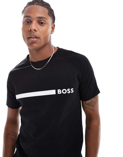 BOSS - T-shirt ajusté - Noir - Boss Bodywear - Modalova