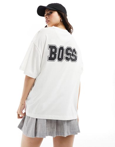 BOSS - T-shirt coupe boyfriend - Boss Orange - Modalova