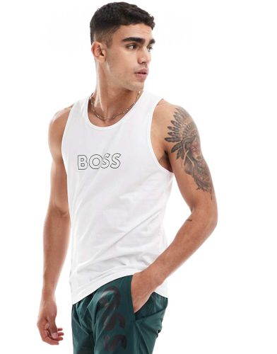 Boss - Débardeur de plage - Blanc - Boss Bodywear - Modalova