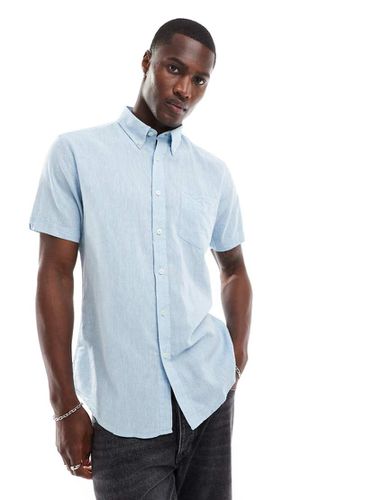 Chemise en lin à manches courtes - clair - Ben Sherman - Modalova