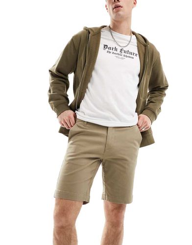 Short chino stretch coupe slim - Blanc cassé - Ben Sherman - Modalova