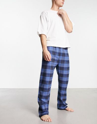 Pantalon confort en flanelle brossée à carreaux - Bench - Modalova