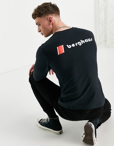 Heritage - T-shirt à manches longues avec logo sur le devant et au dos - Berghaus - Modalova
