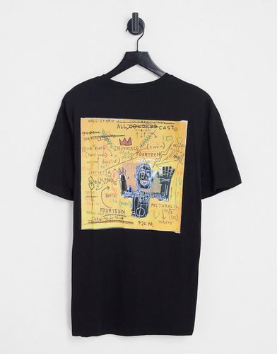 X Basquiat - T-shirt imprimé - Bershka - Modalova