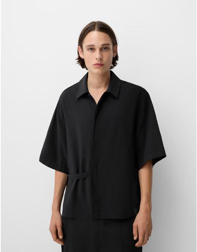 Collection - Chemise coupe carrée - Bershka - Modalova