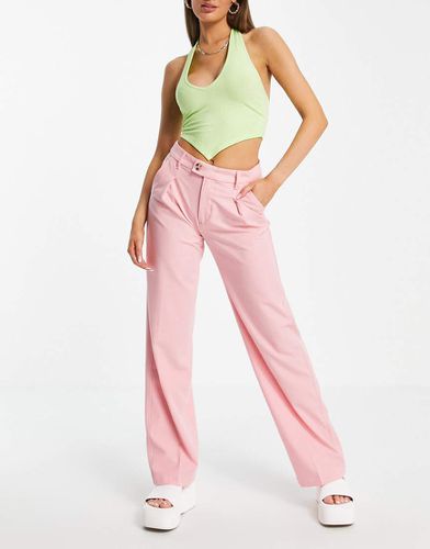 Pantalon droit habillé - Bershka - Modalova