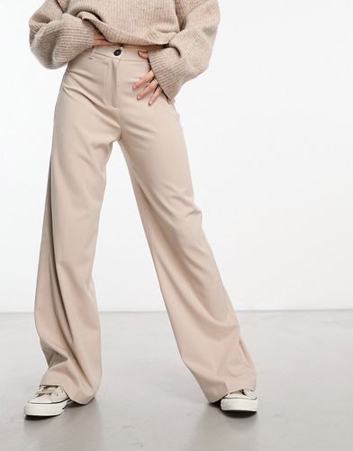 Pantalon large habillé coupe dad - Champignon - Bershka - Modalova