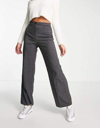 Pantalon large habillé coupe dad - Bershka - Modalova