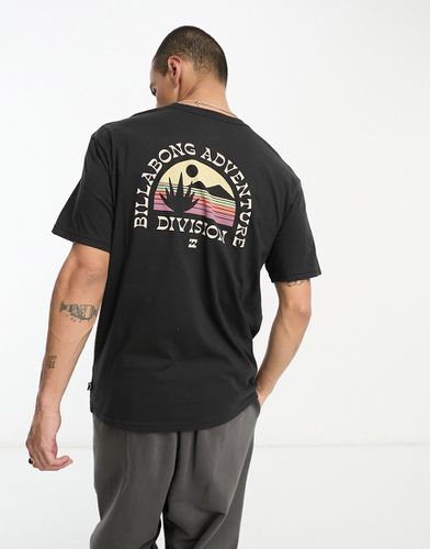 T-shirt avec motif lever de soleil - Noir - Billabong - Modalova