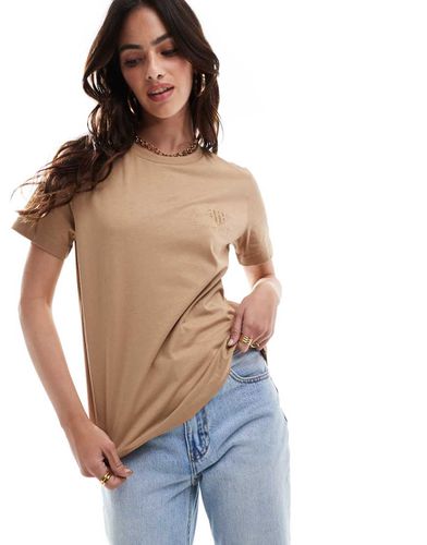 T-shirt à logo ton sur ton - Beige - Gant - Modalova