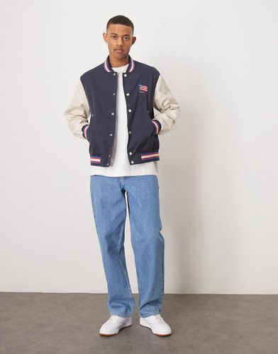 Veste universitaire avec logo drapeau appliqu au dos - Gant - Modalova