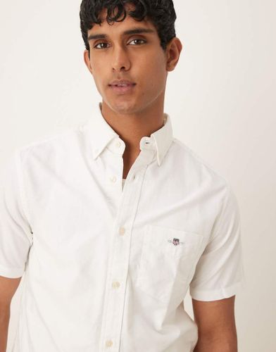 Chemise Oxford coupe classique  manches courtes - Gant - Modalova