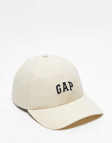 Casquette à petit logo - Crème délavé - Gap - Modalova