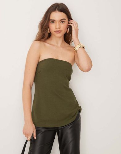 Top bandeau long - kaki olive - Gina Tricot - Modalova