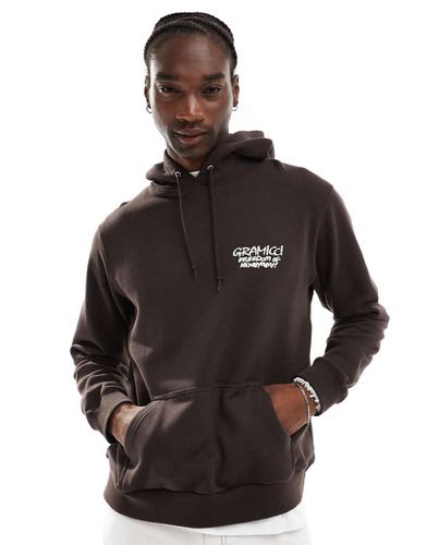 Napping Climber - Sweat à capuche avec motif - foncé - Gramicci - Modalova