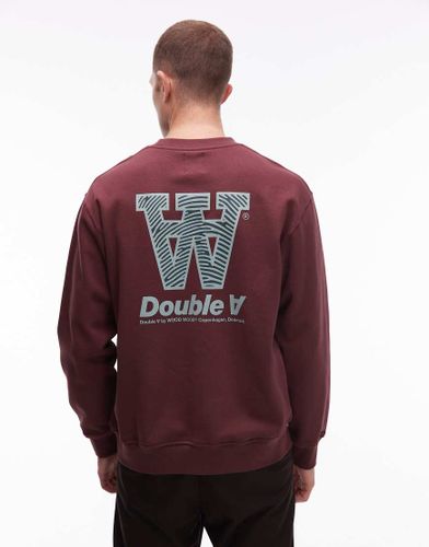 James - Sweat - Marron chocolat - Double A By Wood Wood - Modalova