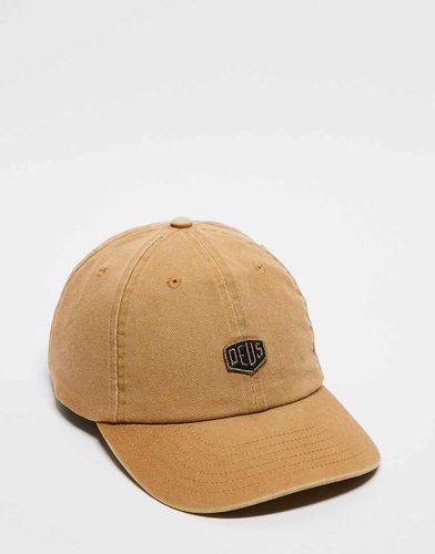 Casquette dad classique avec bouclier - Beige - Deus Ex Machina - Modalova