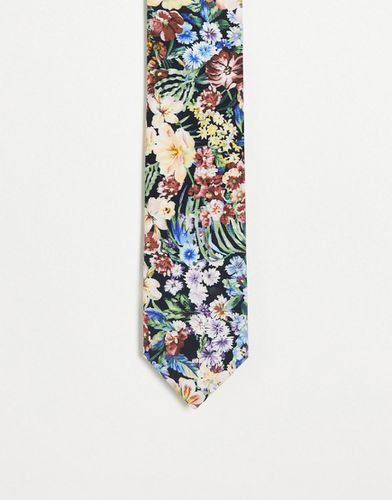 Cravate à fleurs - Devils Advocate - Modalova