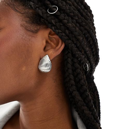 Puces d'oreilles texturées épaisses - Designb London - Modalova