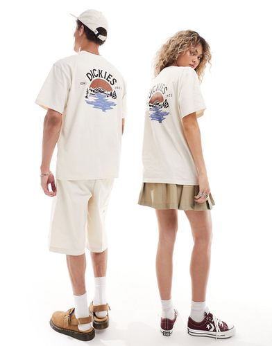 T-shirt avec imprimé plage au dos - Crème - Dickies - Modalova