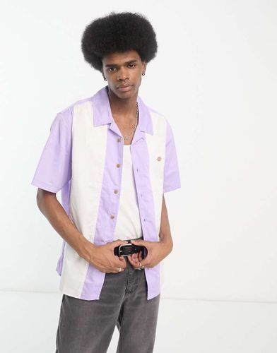 Westover - Chemise à manches courtes et rayures - Lilas - Dickies - Modalova