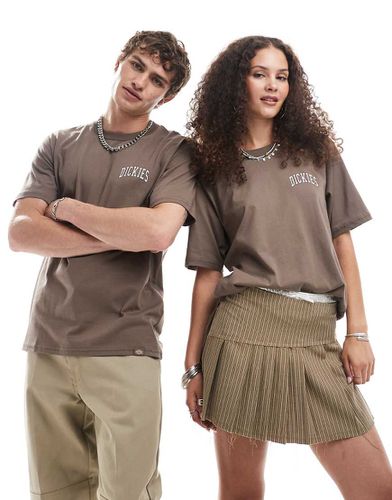 Aitken - T-shirt avec logo sur la poitrine à gauche - Marron - Dickies - Modalova