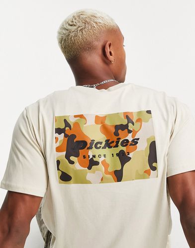 Artondale - T-shirt avec encadré imprimé au dos - Beige - Dickies - Modalova
