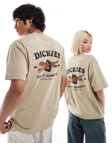 Chincoteague - T-shirt imprimé au dos - Beige - Dickies - Modalova