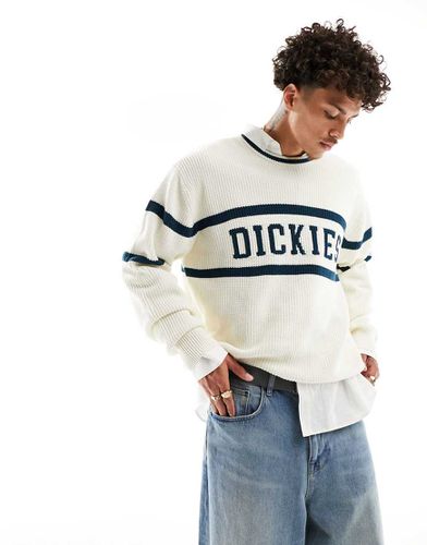 Melvern - Sweat en maille - Écru et vert - Exclusivité ASOS - Dickies - Modalova