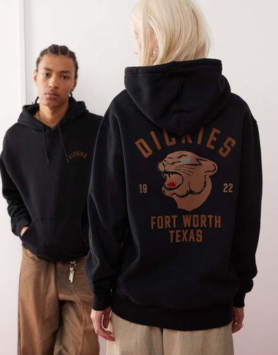 Sweat à capuche à imprimé panthère au dos - Dickies - Modalova