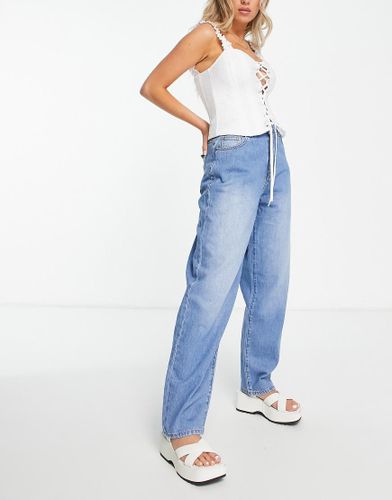 Bella - Jean mom oversize - Bleu délavé - Dr Denim - Modalova
