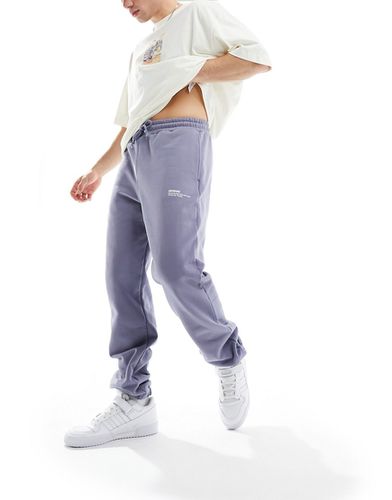 Madden - Pantalon de jogging classique en tissu épais - Granite bleu lavande - Dr Denim - Modalova