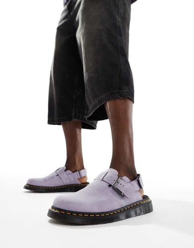 Dr. Martens - Jorge II - Mules en daim - Lilas - Dr Martens - Modalova