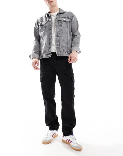 DTT - Jean cargo droit rigide - dlav - Don't Think Twice - Modalova