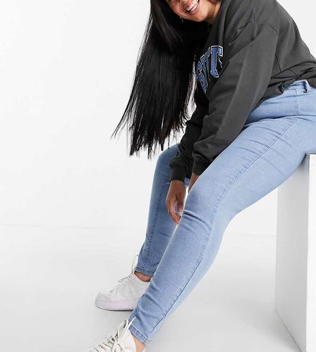 DTT Plus - Chloe - Jean skinny stretch style disco à taille haute - clair délavé - Don't Think Twice Plus - Modalova