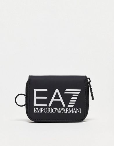 Emporio Armani - - Portefeuille à grand logo - Noir - Ea7 - Modalova