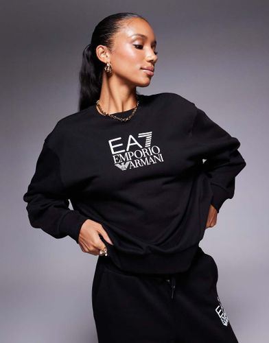 Sweat d'ensemble avec logo au centre - Ea7 - Modalova