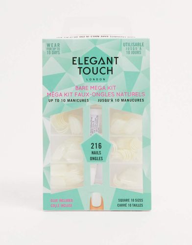 Totally Bare - Kit de faux-ongles carrés - Elegant Touch - Modalova