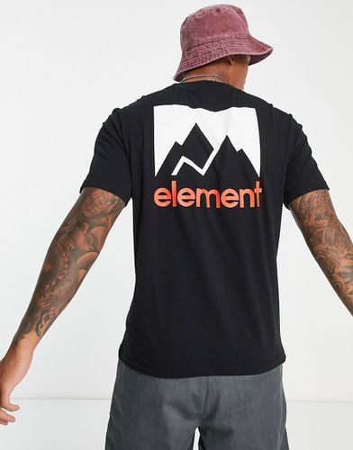 T-shirt avec imprimé montagne au dos - Element - Modalova
