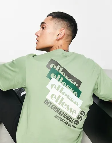 Faharo - T-shirt avec imprimé répété au dos - Ellesse - Modalova