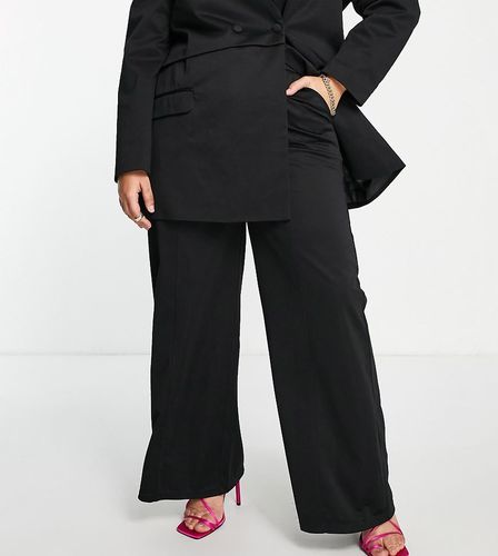 Pantalon souple coupe large - Extro & Vert Plus - Modalova