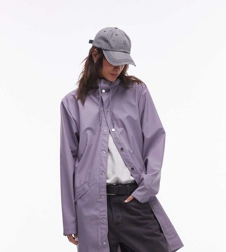 Exclusivité ASOS - 12020 - Veste imperméable longue - cendré - Rains - Modalova